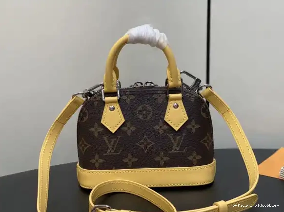 Official oldcobbler Alma-18*12*8cm LOUIS VUITTON Nano 0703